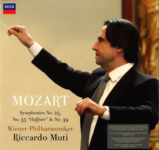W. A. Mozart – No. 25, 35 & 39