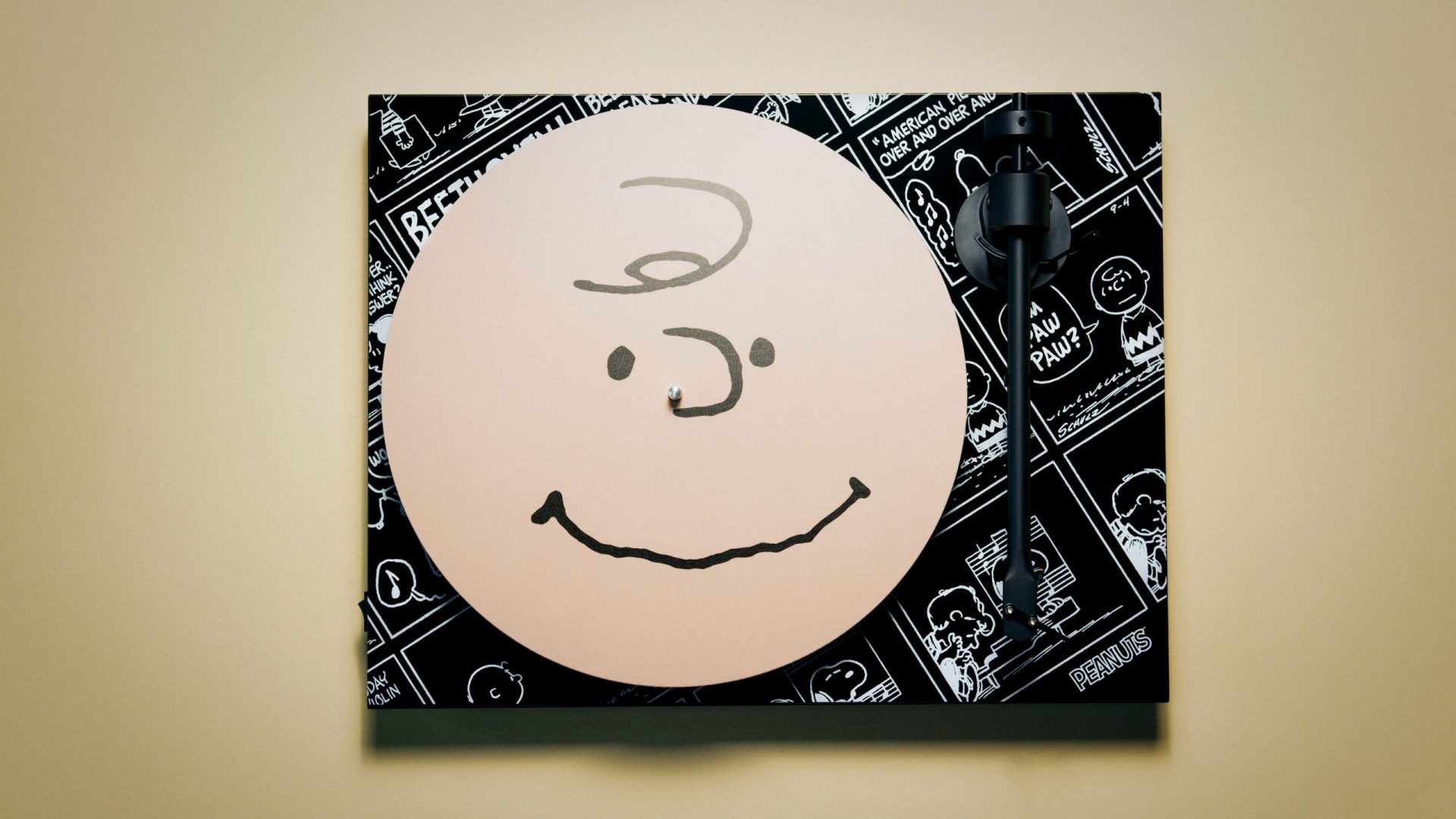 Peanuts Tt Topview Charlie Brown Platter